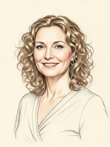 pencil portrait of rose